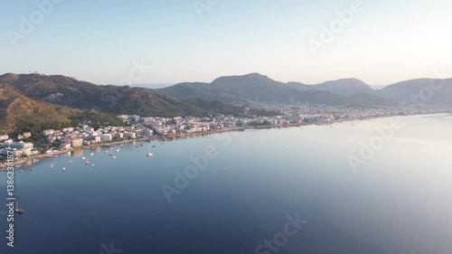 Marmaris, Turkey – Aerial View of Coastal Town and Mediterranean Landscape | 4K Drone Video