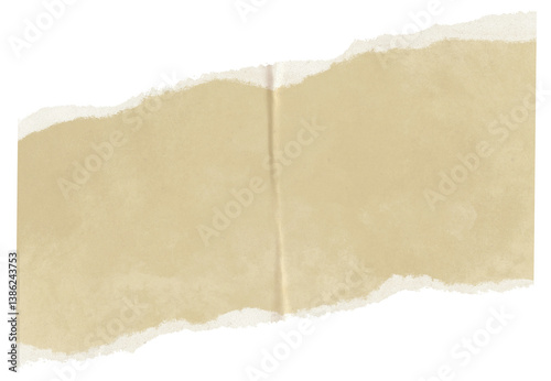 Torn Paper Texture Border