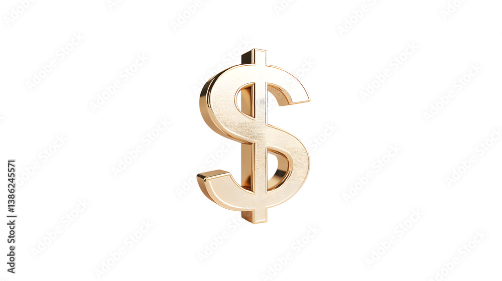 Golden Dollar Sign on Black Background HighQuality 3D Render for Finance Economy and Wealth Golden Dollar Sign on Black Background HighQuality 3D Render for Finance Economy and Wealth