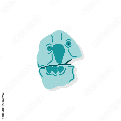 Monster or bogeyman. Various quirky and ugly creatures. Halloween concept