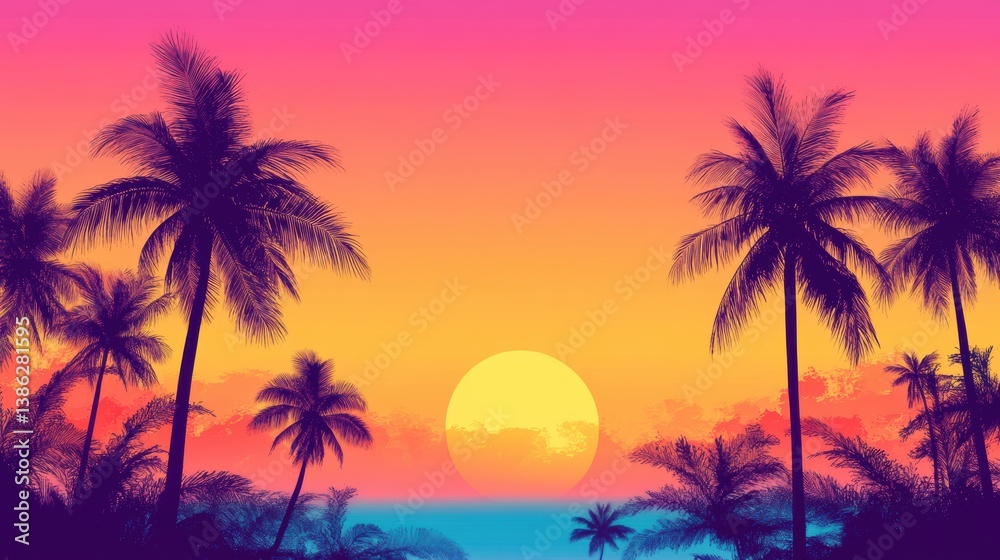 sunset on the beach sunset on the beach