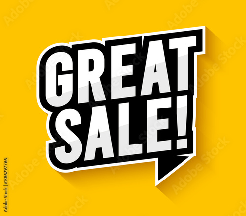 promotional banner. great sale