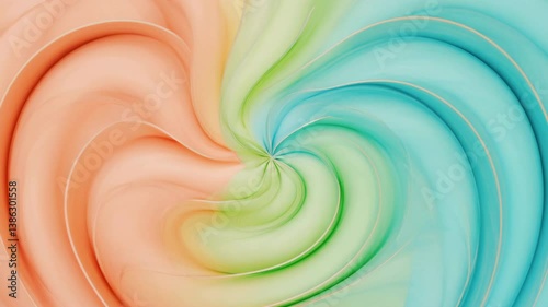 Vibrant Swirl of Colors Dynamic Abstract Design Experience in Motion