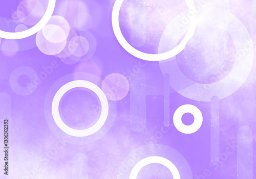 Frutiger Metro background or wallpaper, purple shades, circles, aqua 