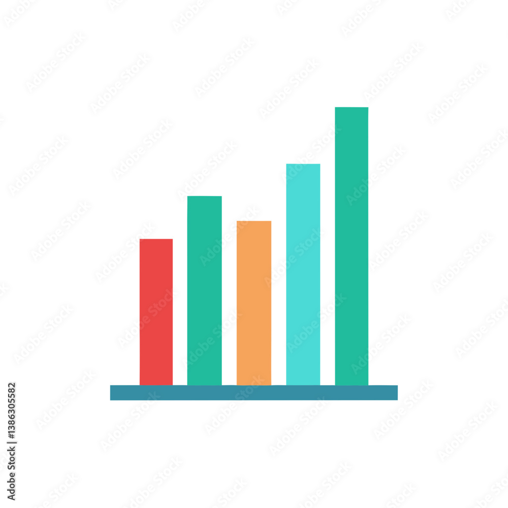 business graph with arrow business graph with arrow