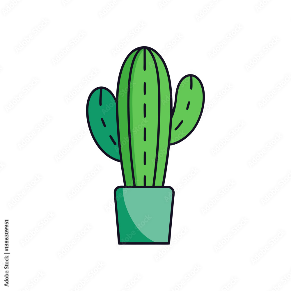 cactus in a pot