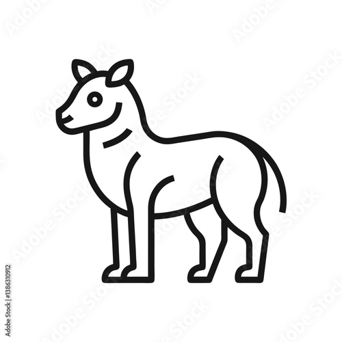 silhouette of a horse