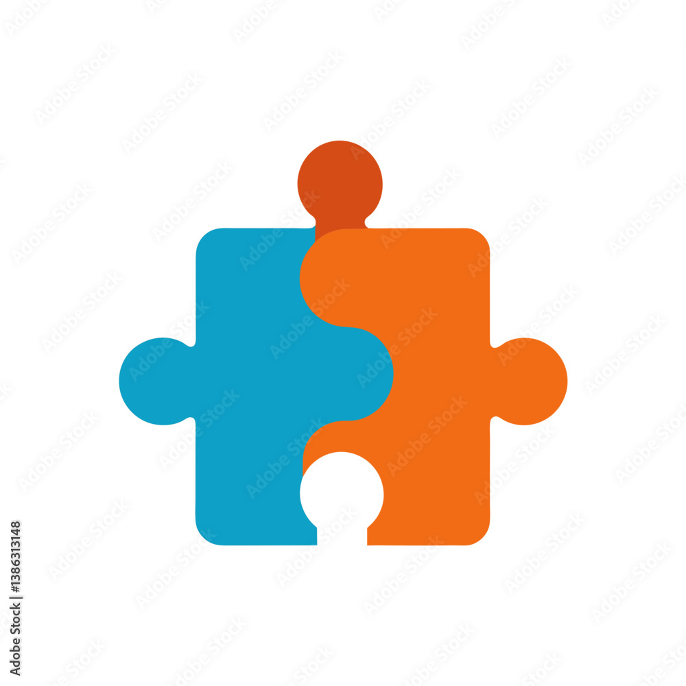 blue puzzle vector illustration blue puzzle vector illustration