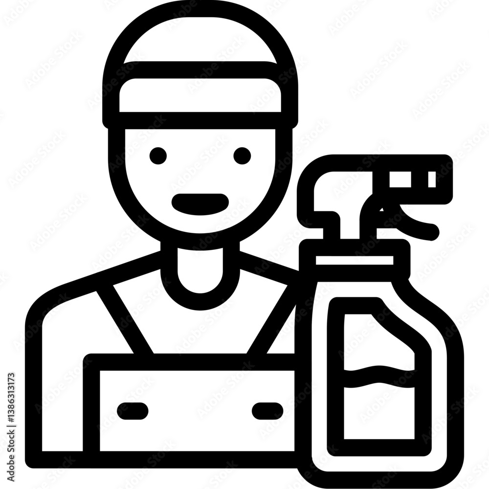 Fototapeta premium Housekeeping Staff