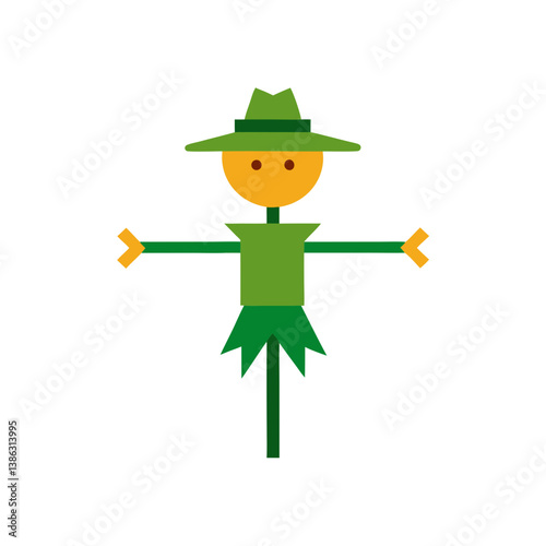 funny cartoon man with hat