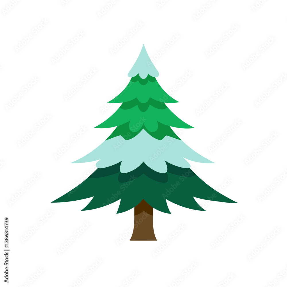christmas tree vector illustration christmas tree vector illustration