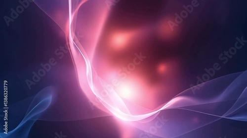 abstract blurred blue background with waves and refractions