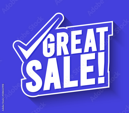 promotional banner. great sale