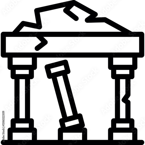Ancient Ruins Icon