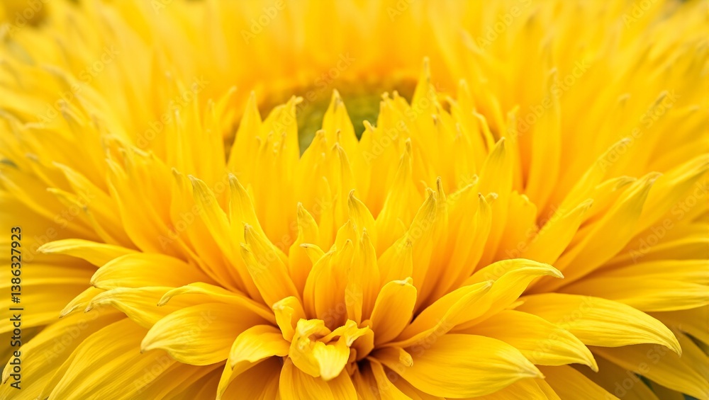 Vibrant sunflower petals in close up radiating golden hues of warmth and positivity Perfect for a cheerful background Vibrant sunflower petals in close up radiating golden hues of warmth and positivity Perfect for a cheerful background