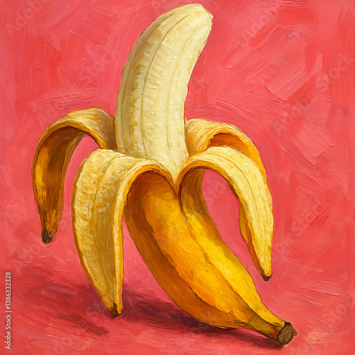 Modern Pop Art Banana