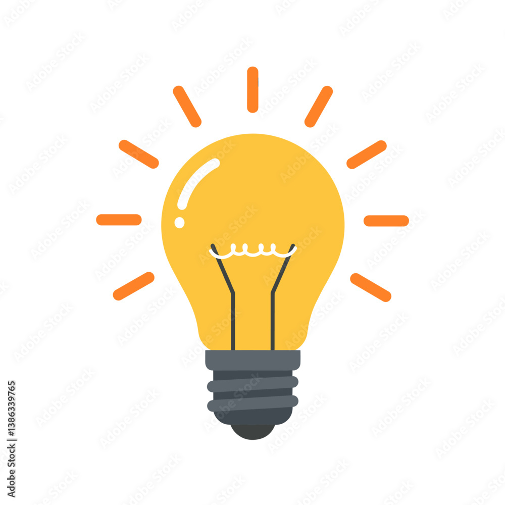 Illumination Unleashed: A radiant light bulb, representing ingenuity and creativity, radiates brilliance with the spark of an idea. Illumination Unleashed: A radiant light bulb, representing ingenuity and creativity, radiates brilliance with the spark of an idea.