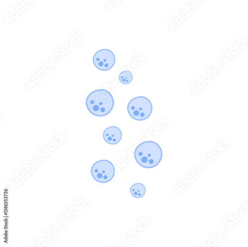 Cytokines icon. Small protein. Immune system. Vector illustration.
