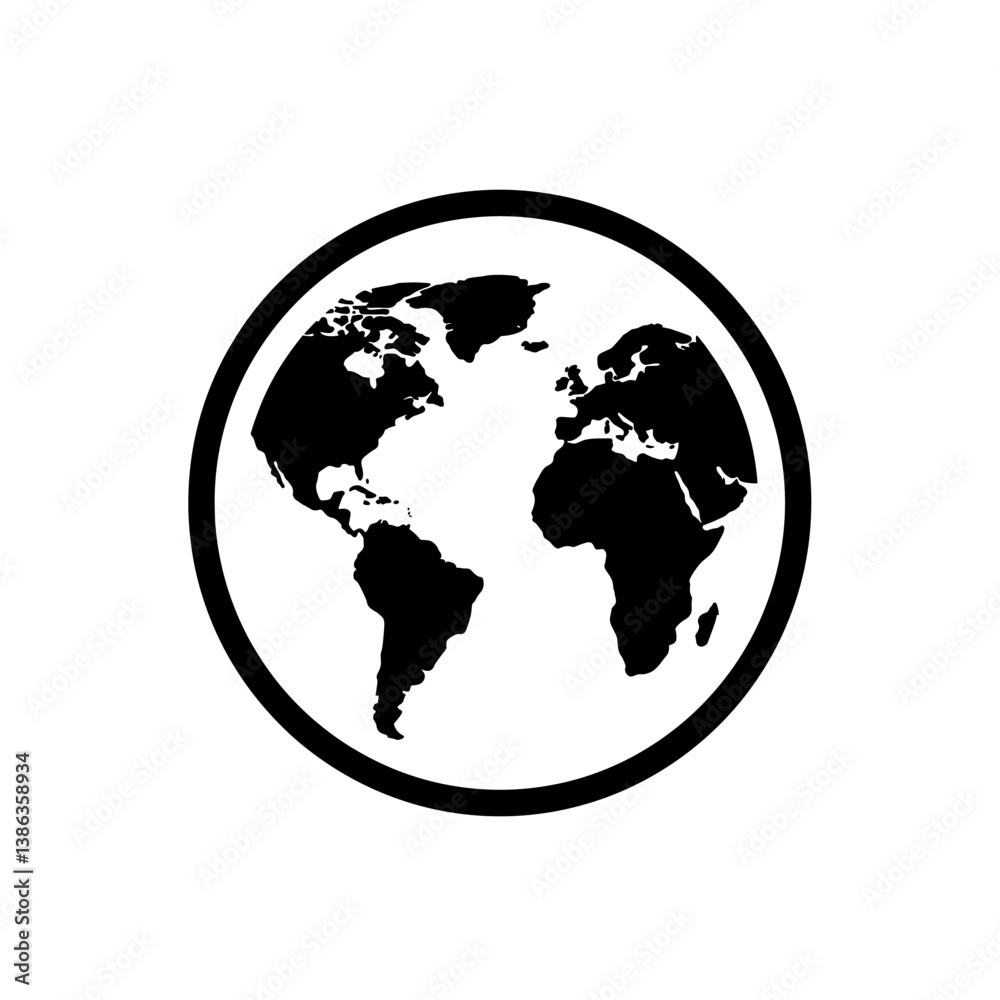 Global Reach: A minimalist and elegant depiction of the world, symbolizing global connectivity and universal understanding. Global Reach: A minimalist and elegant depiction of the world, symbolizing global connectivity and universal understanding.