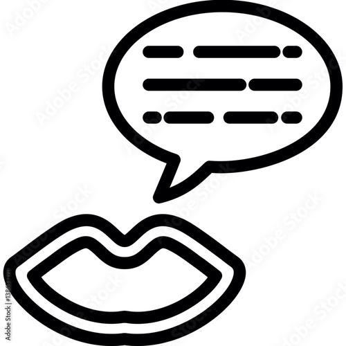 Whisper Bubble Icon