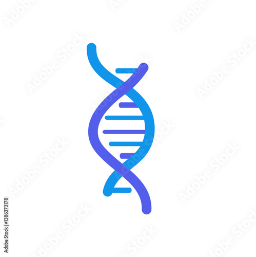 DNA spiral icon