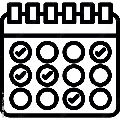 Calendar with Overbooked