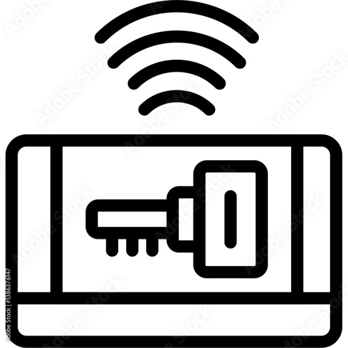 Security Keycard Icon