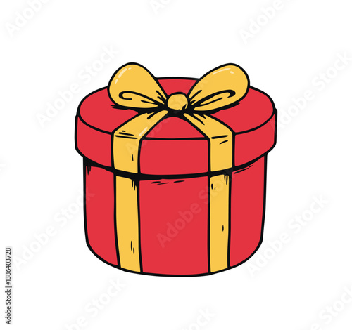 gift box prize illustration