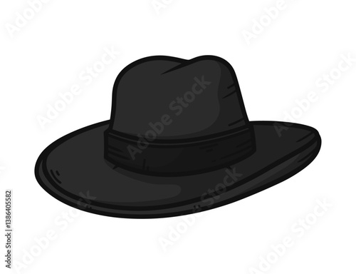 Obraz na płótnie mafia detective hat w salonie