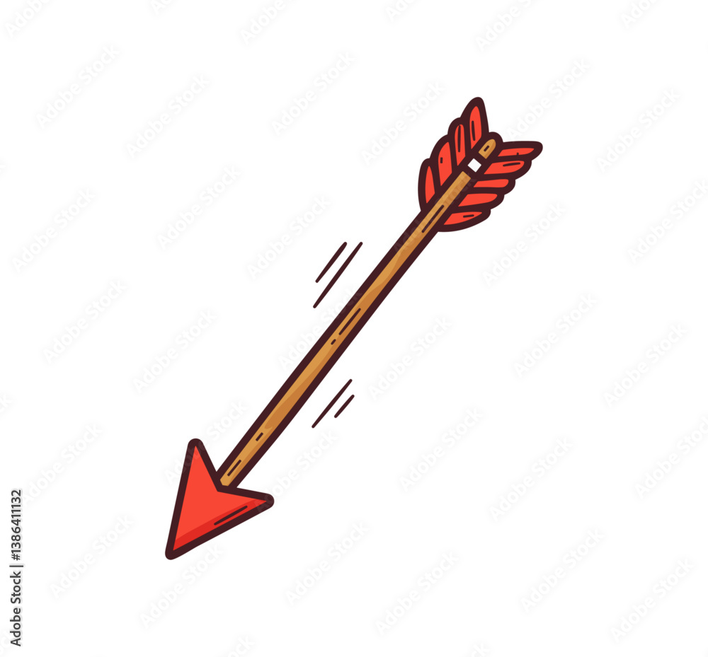 arrow archery illustration