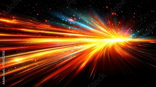 Cosmic Speed: A Journey Through the Starry Expanse