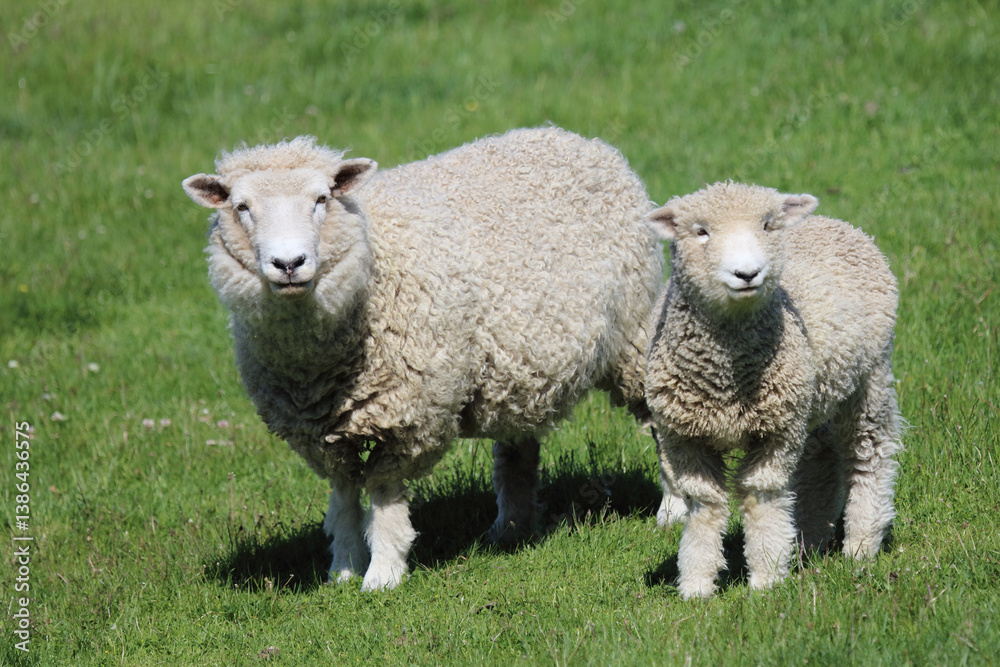 Obraz premium Romneyschaf / Romney sheep / Ovis.
