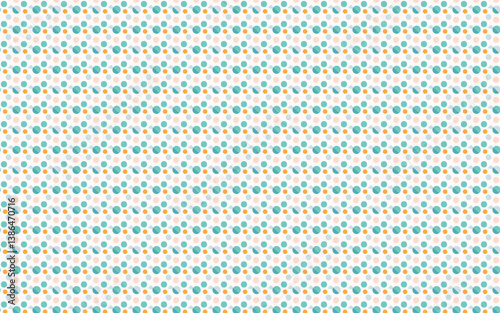 Modern abstract pattern with overlapping transparent shapes and soft shadows