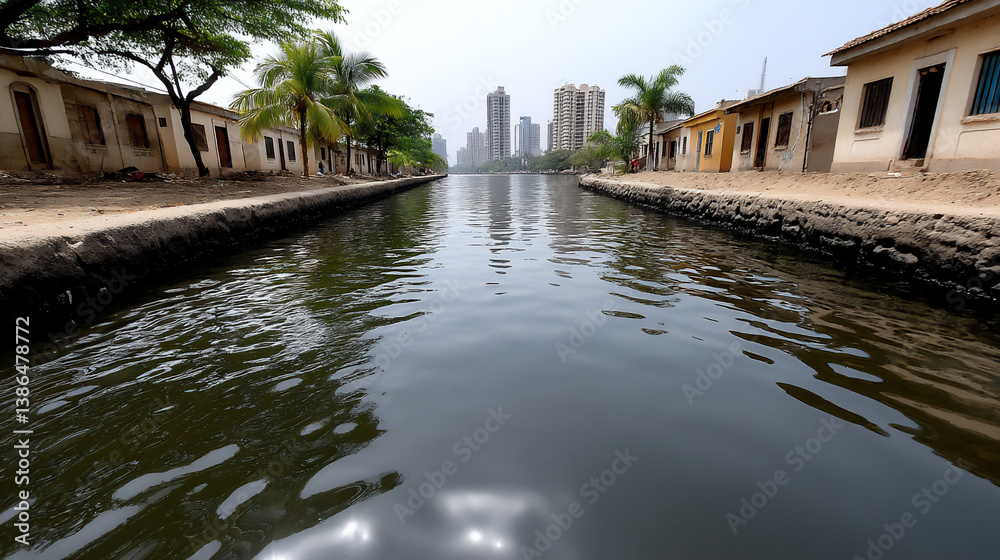 Obraz premium fast vs. sustainable