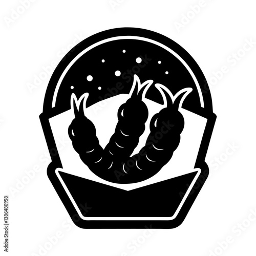 crispy fried shrimp logo