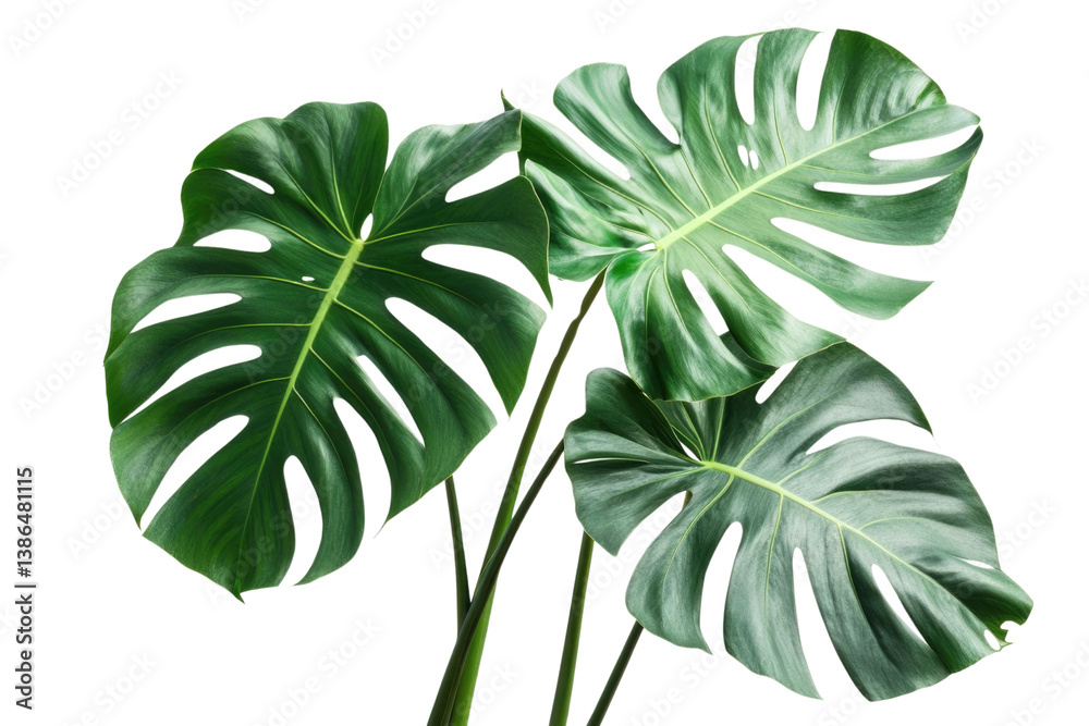 Green leaves of palm tree isolated on white background with cut path PNG Green leaves of palm tree isolated on white background with cut path PNG