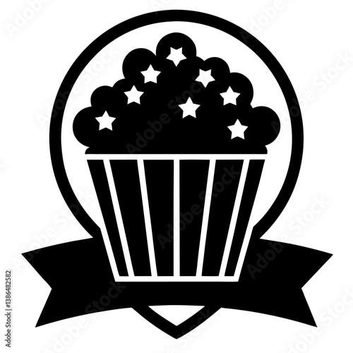 popcorn kernels bowl logo