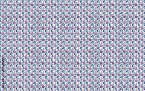 Minimal abstract background with rounded geometric shapes and soft gradients in digital lavender, aqua sky, graphite gray, and silver tones, futuristic and calming feel