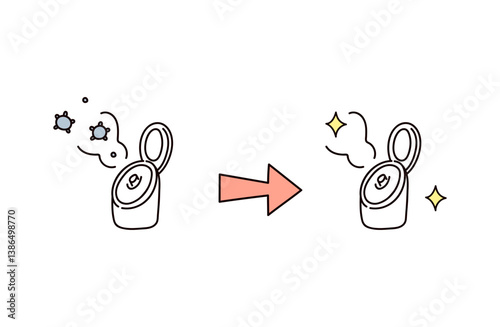 スチーマーのイラスト