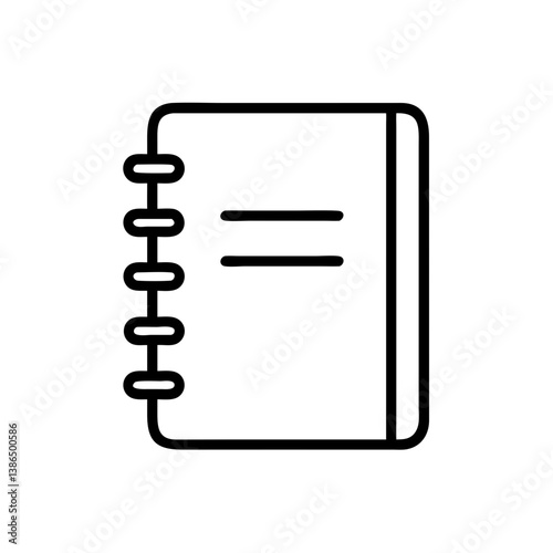 Ring Binder Notebook Icon