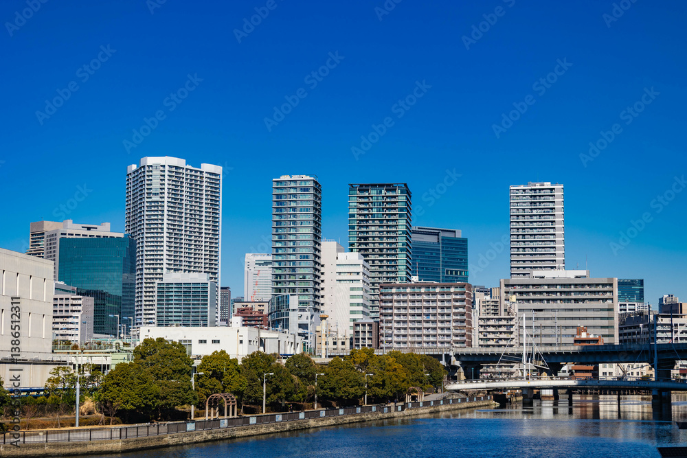 Fototapeta premium 品川駅 周辺