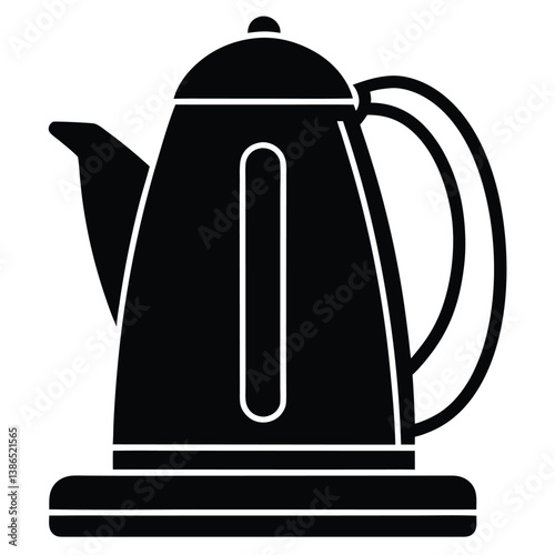 Modern Kettle Vector Illustration – Electric, Vintage, and Whistling Kettles