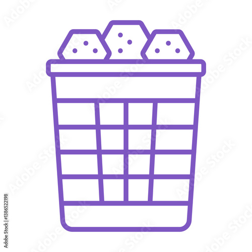 Paper Bin Icon