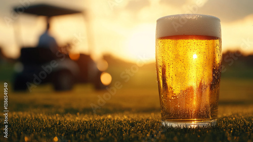 A Cold Beer on the Golf Course 