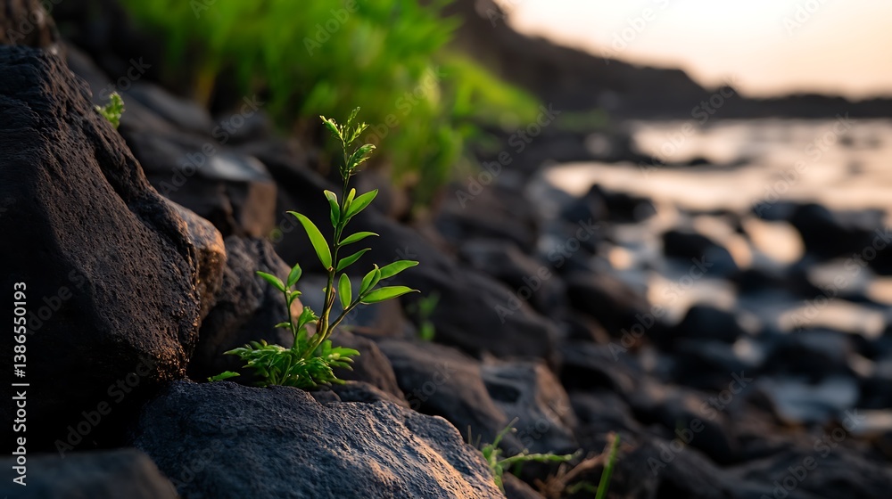 Tiny Life Amidst Stones. Tiny Life Amidst Stones.