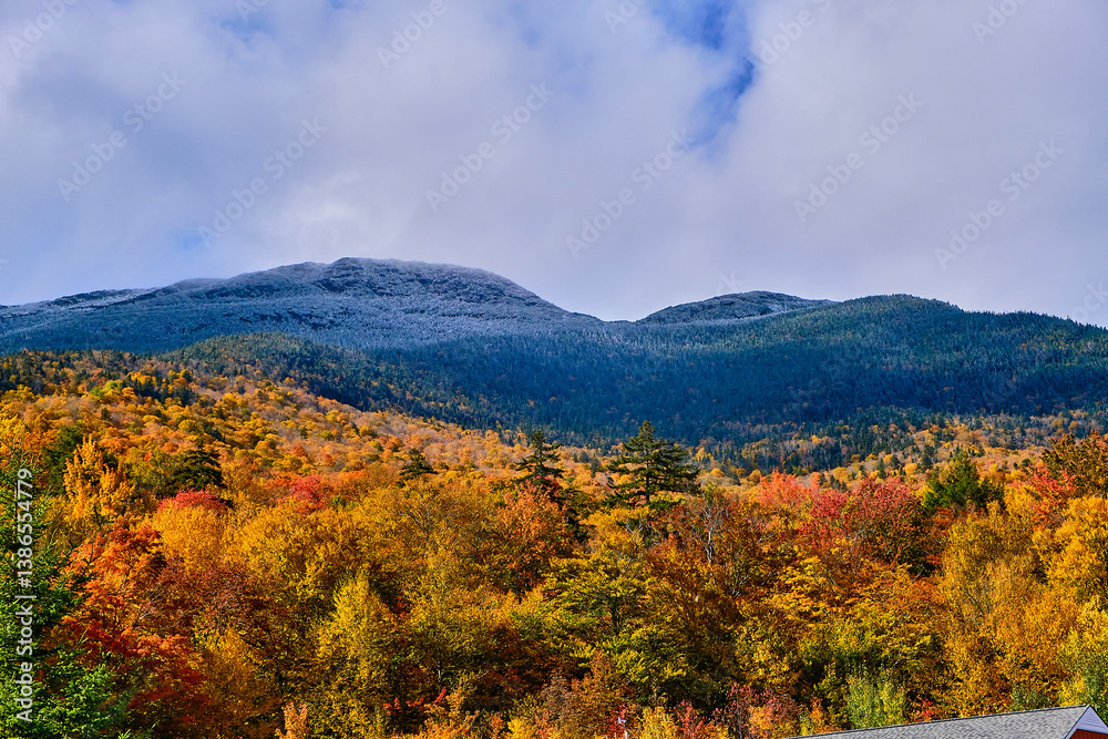 Obraz premium autumn landscape in the mountains