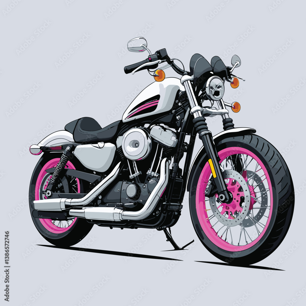 vector art motorcycle for graphic design purposes vector art motorcycle for graphic design purposes