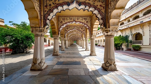 Ornate Archways in Rajasthan