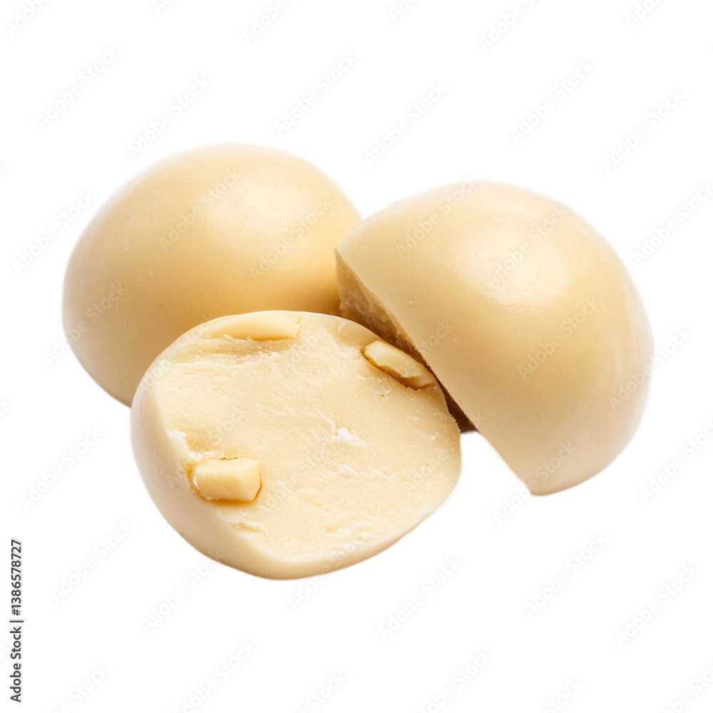 Creamy sweet marzipan balls delicious treat confectionery food photography on transparent background Creamy sweet marzipan balls delicious treat confectionery food photography on transparent background