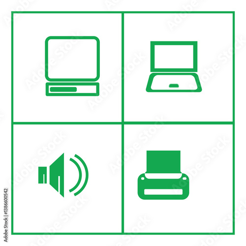 Best vector illustration icon set for graphic designers.